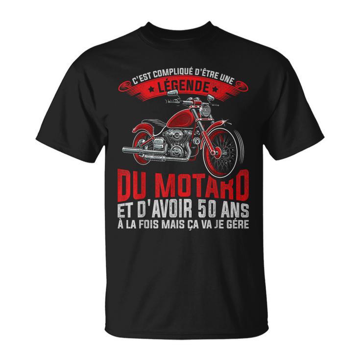 T-shirt 41ème Anniversaire Motard Vintage 1984 - Cadeau Pour Biker, Fan De Moto - Homme