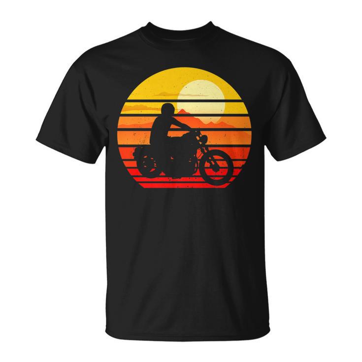 Vintage Motorcycle Riding Bike Retro Motorbike Old Biker T-Shirt