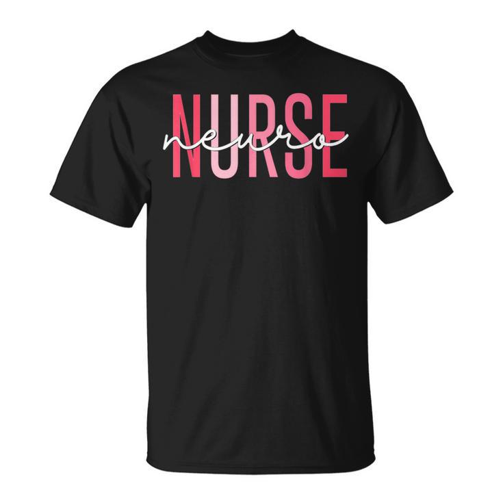 Vintage Neuro Trauma Icu Nurse Neurology Nurse Neuroscience T-Shirt