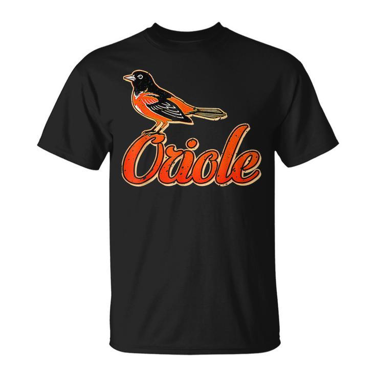 Vintage Oriole Bird' Amazing T-Shirt