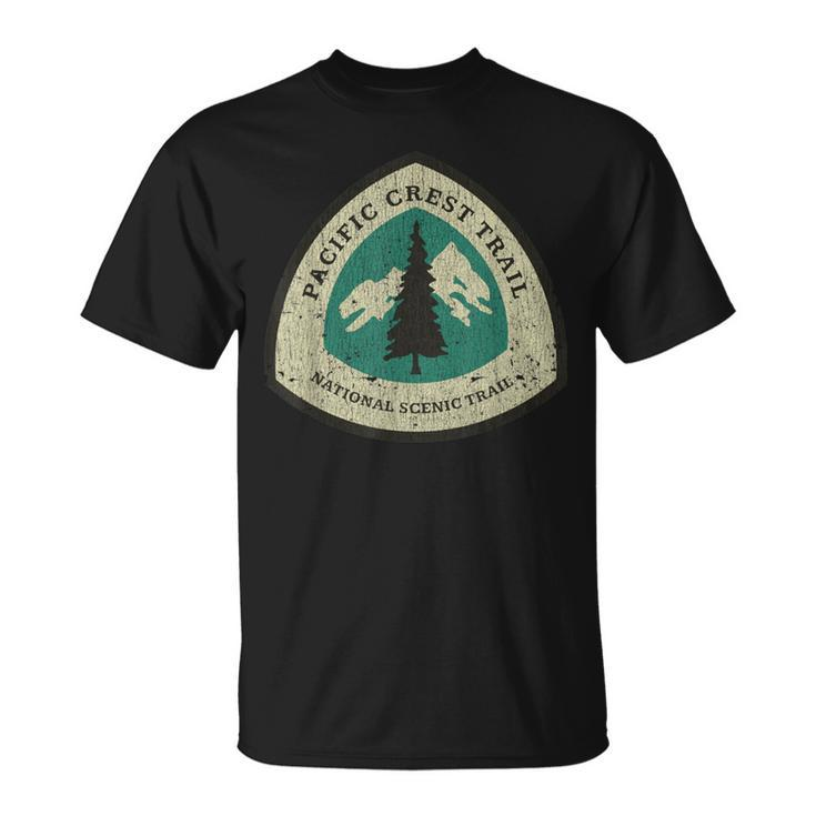 Vintage Pacific Crest National Trail 1968 Lover Hiking T-Shirt