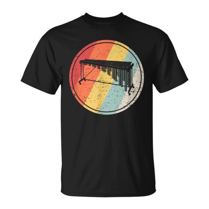 Vintage Retro Marimba Silhouette T-Shirt