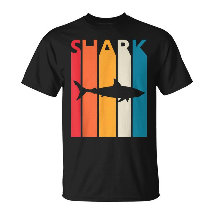 Vintage Shark Retro For Animal Lover Shark T-Shirt