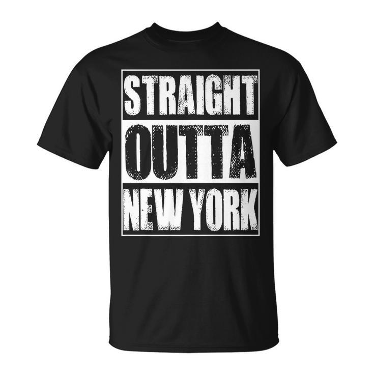 Vintage Straight Outta New York City T-Shirt