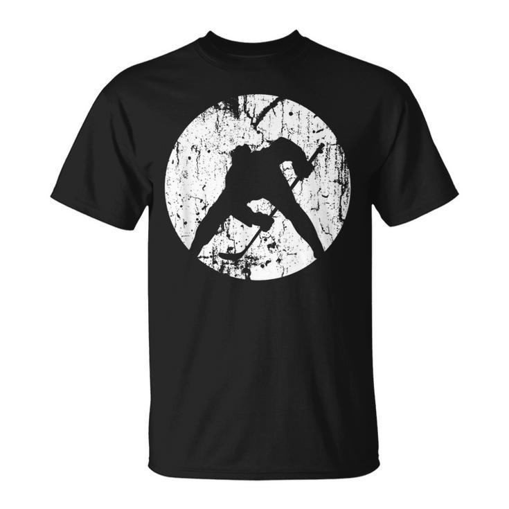 Vintage Style Ice Hockey T T-Shirt