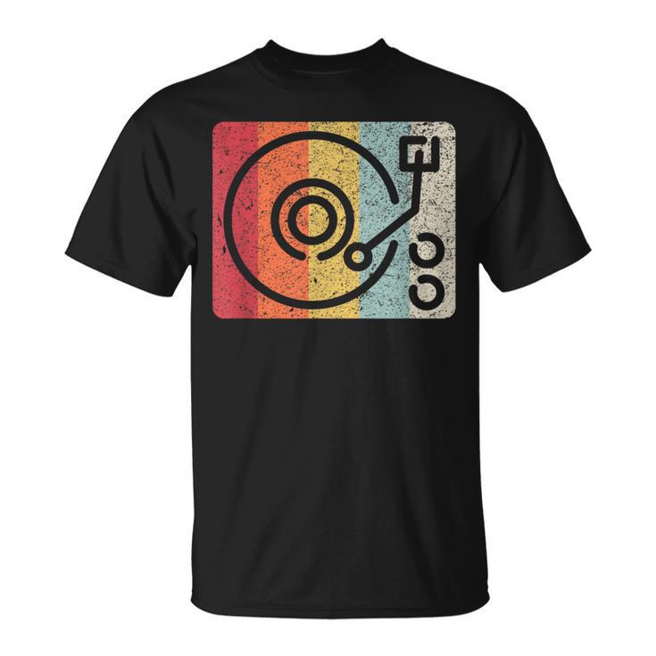 Vinyl Record Retro Style T-Shirt