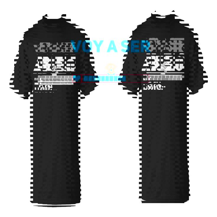 Voy A Ser Abuelo Anuncio Embarazo Futuro Abuelo Camiseta unisex
