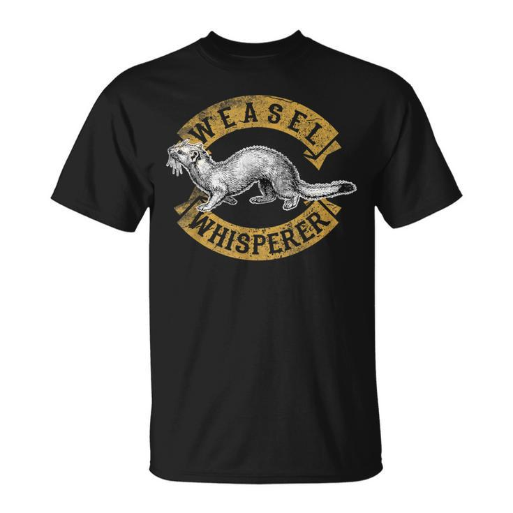 Wasel Whisperer Stuffed Animal Plush Ferret T-Shirt