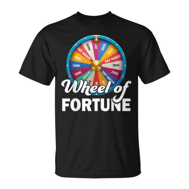 Wheel Of Fortune Clothes Fathers Day Wheel Of Fortune Dad T-Shirt