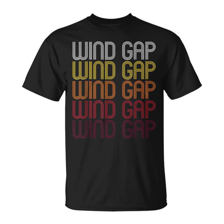 Wind Gap Pa Vintage Style Pennsylvania T-Shirt