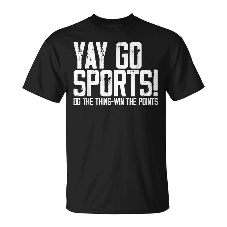 Yay Go Sports Sports Vintage Sports Name T-Shirt
