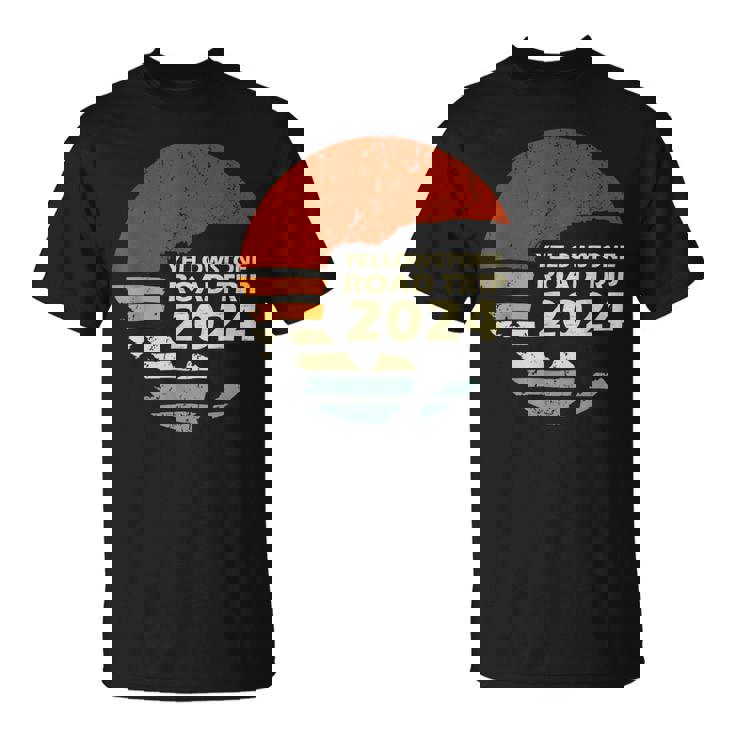 Yellowstone National Park Family Road Trip 2024 T-Shirt