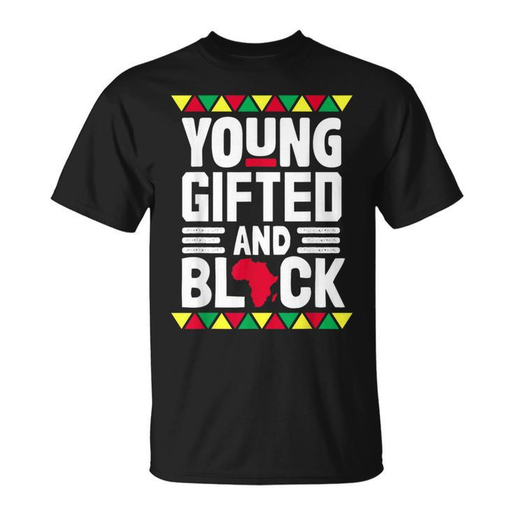 Younged And Black African Pride Black History Month T-Shirt