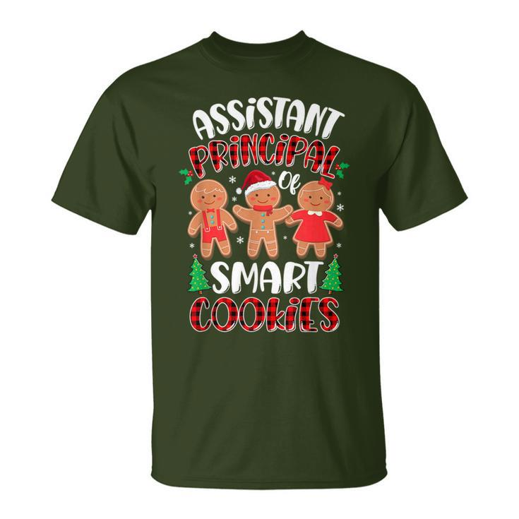 Assistant Principal Of Smart Cookies Gingerbread Christmas T-Shirt