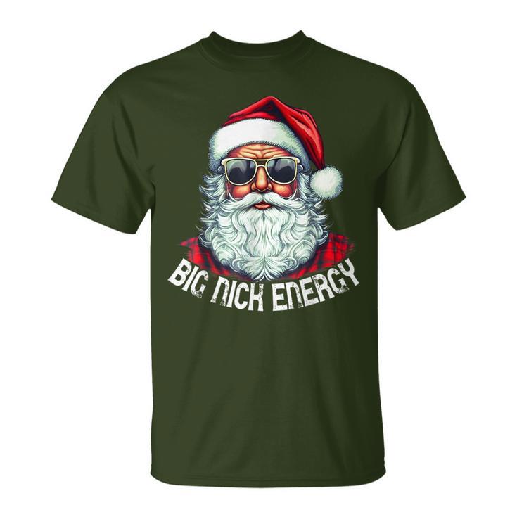 Big Nick Energy Santa Christmas T-Shirt