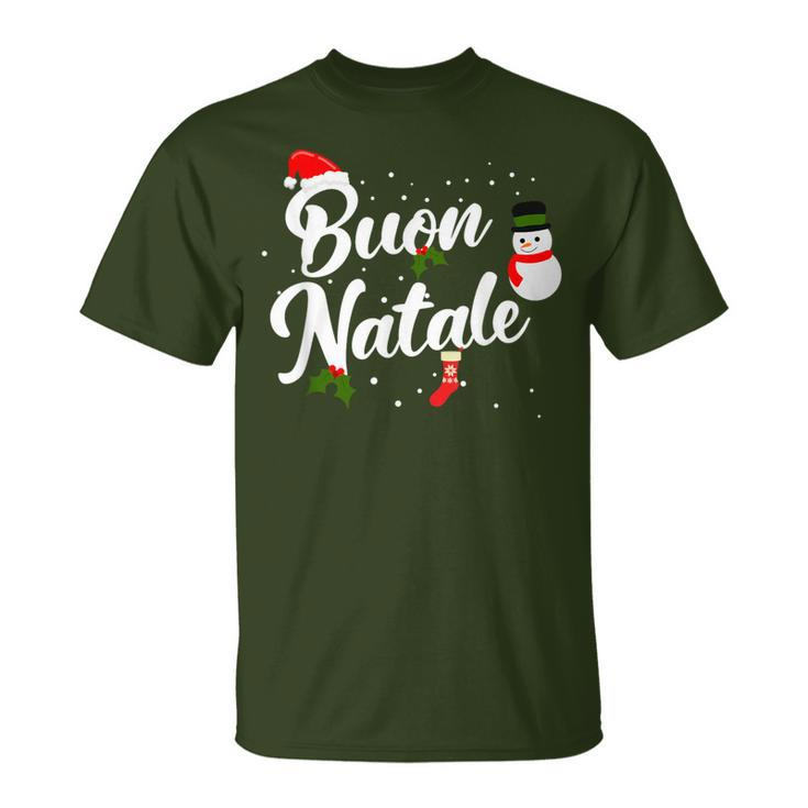 Buon Natale Italian Christmas T-Shirt