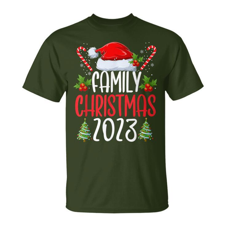 Christmas 2023 Family Matching Outfits Team Santa Squad T-Shirt
