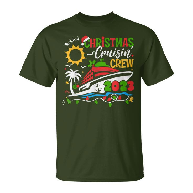 Christmas Cruisin' Crew 2023 Christmas Cruise T-Shirt