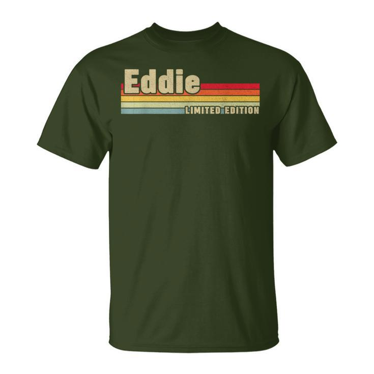 Eddie Name Personalized Birthday Christmas T-Shirt