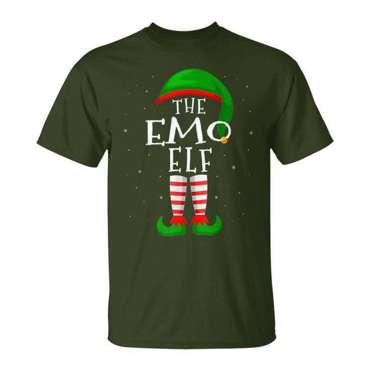 The Emo Elf Matching Family Group Christmas T-Shirt