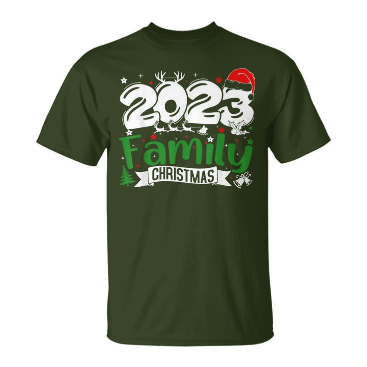 Family Christmas 2023 Matching Family Christmas Pajama T-Shirt