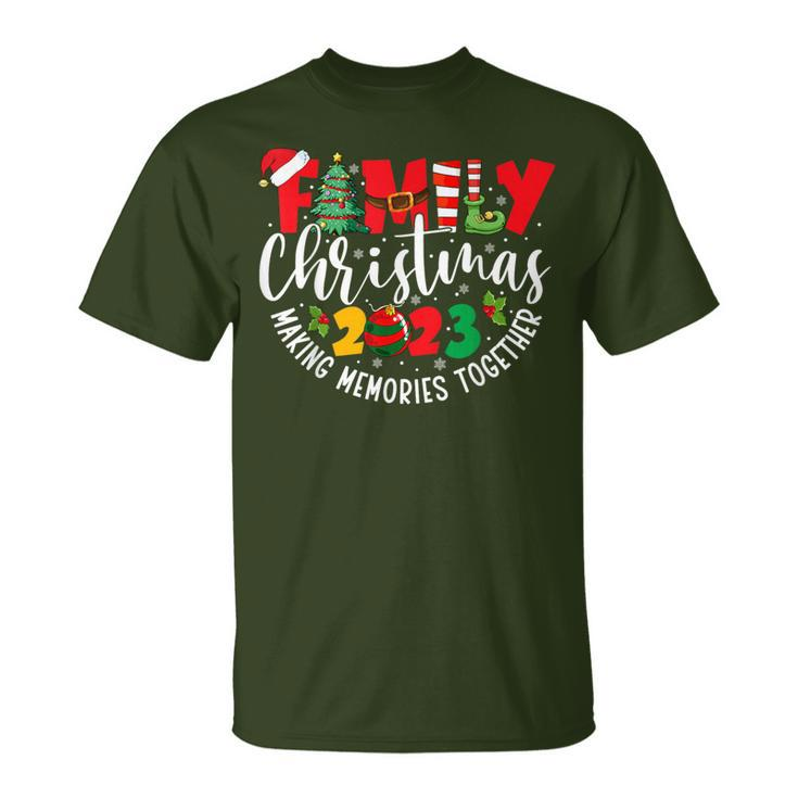 Family Christmas 2023 Squad Xmas Matching For Family T-Shirt