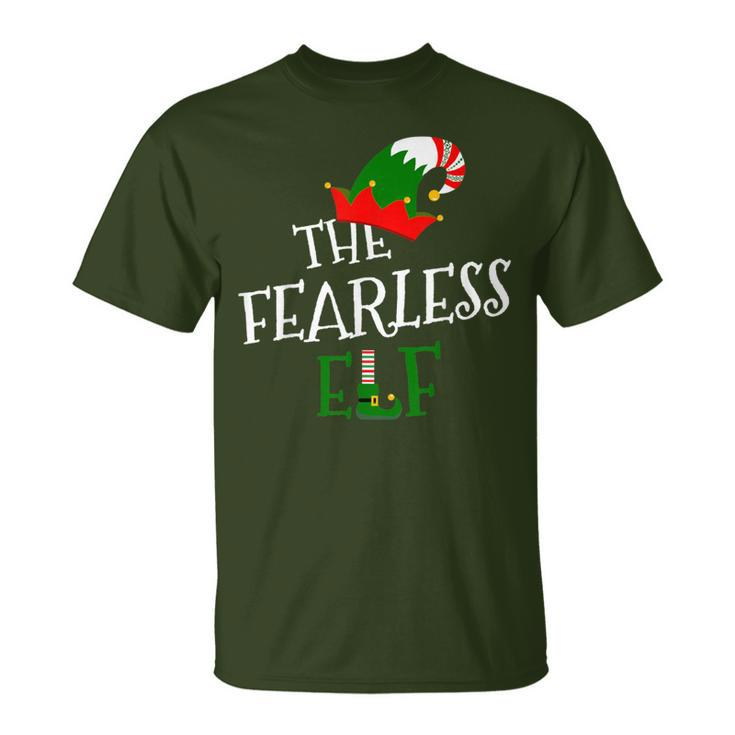 The Fearless Elf Family Matching Group Christmas Xmas T-Shirt