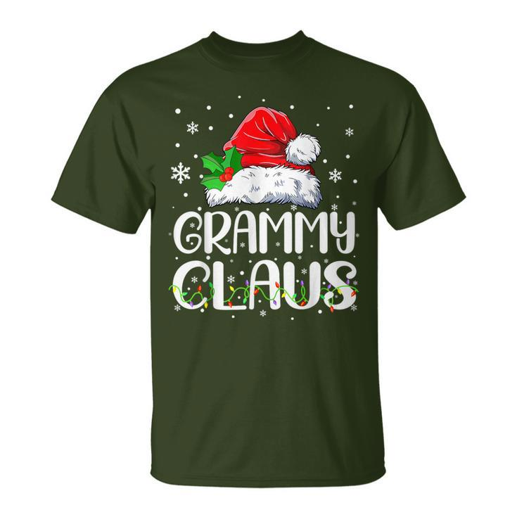 Grammy Claus Christmas Pajama Family Matching Xmas T-Shirt
