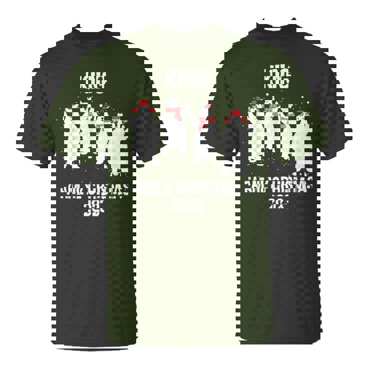 King Family Name King Family Christmas T-Shirt