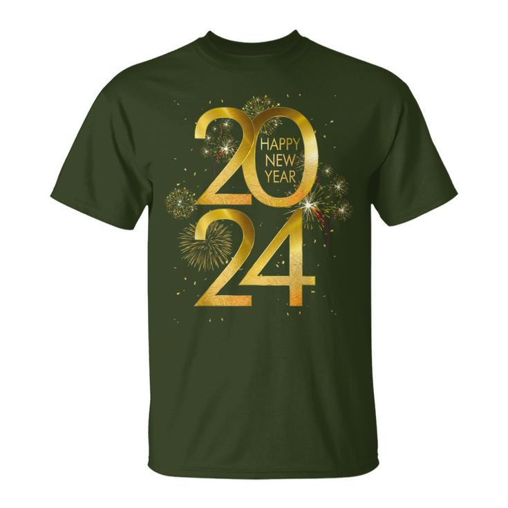 Merry Xmas Christmas Happy New Year 2024 Year Of The Dragon T-Shirt