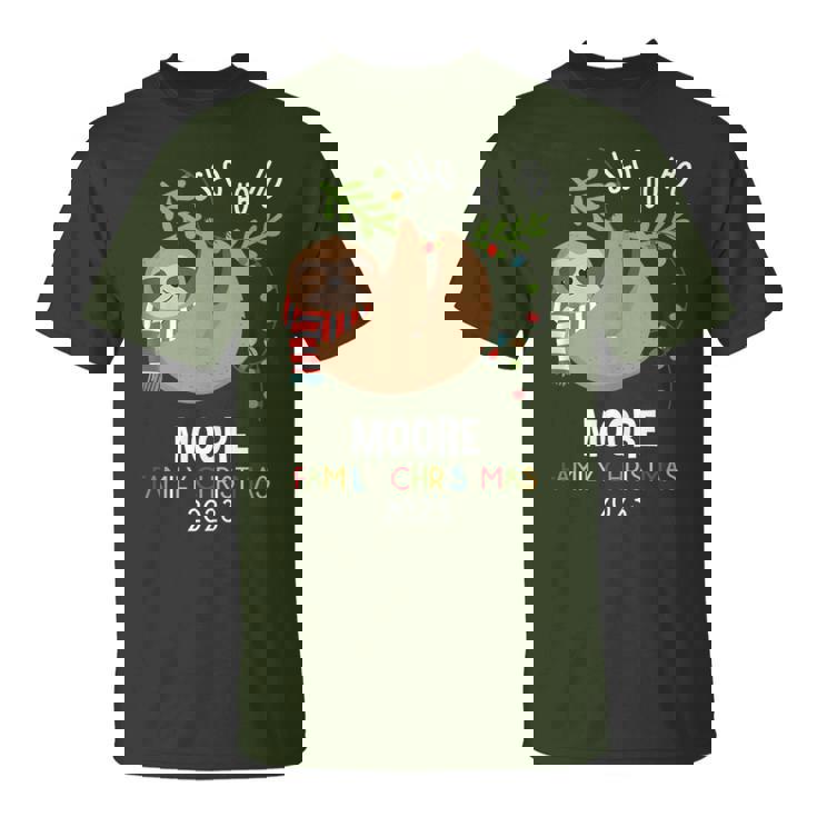 Moore Family Name Moore Family Christmas T-Shirt