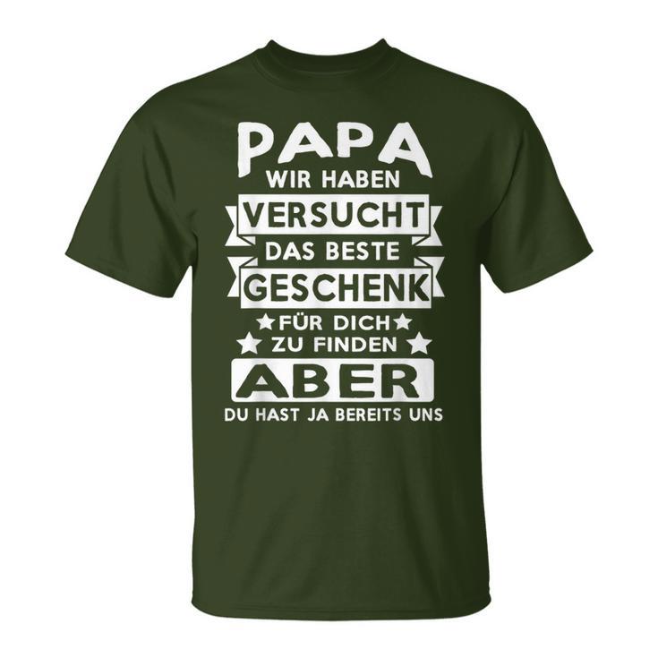 Papa Beste Geschenk Hast Du Christmas Children's Papa T-Shirt