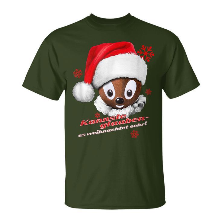 Pittiplatsch As Santa Claus T-Shirt