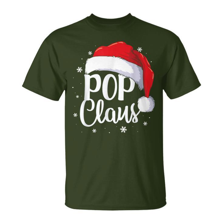 Pop Claus Christmas Family Matching Pajama Santa T-Shirt