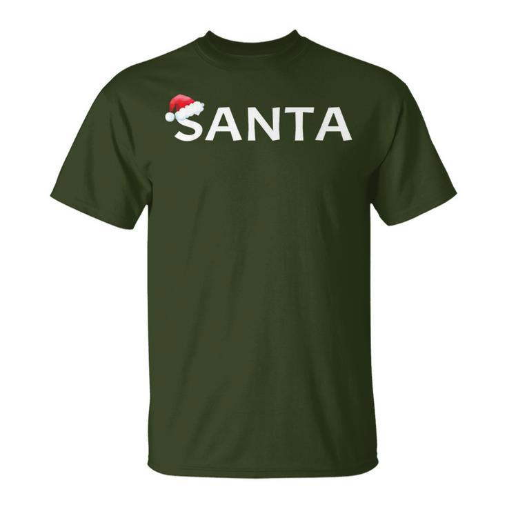 I Put Out For Santa Matching Couples Christmas Fun Idea T-Shirt
