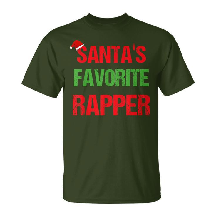 Rapper Pajama Christmas T-Shirt
