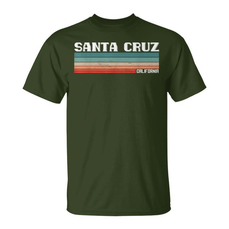 Santa Cruz California Retro Vintage T-Shirt