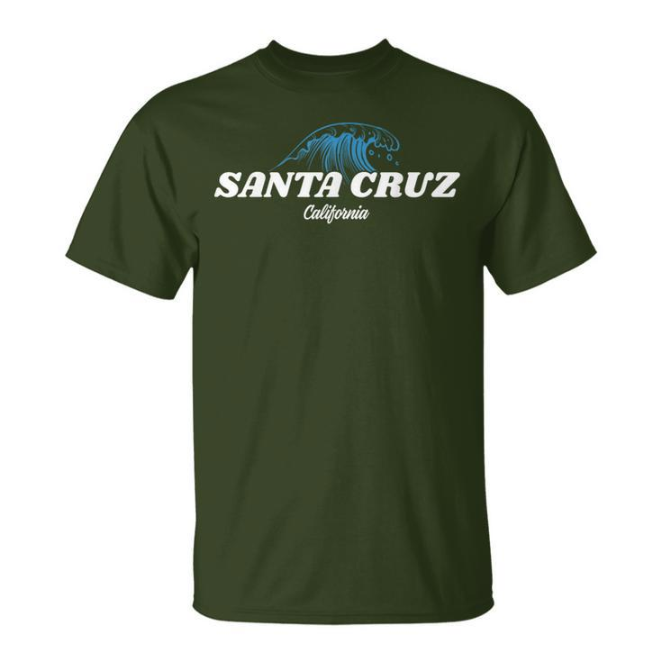 Santa Cruz California Vintage Retro 80S Surfer T-Shirt