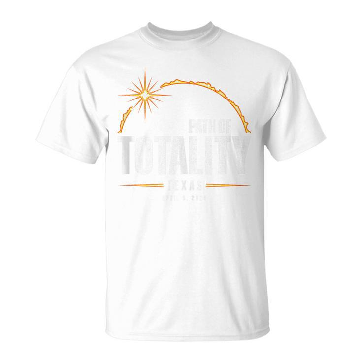 2024 Total Solar Eclipse Texas Total Eclipse 2024 T-Shirt