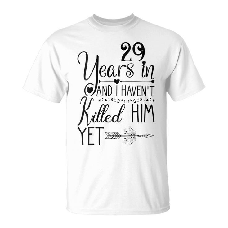 29Th Wedding Anniversary For Her 29 Years Of Marriage T-Shirt