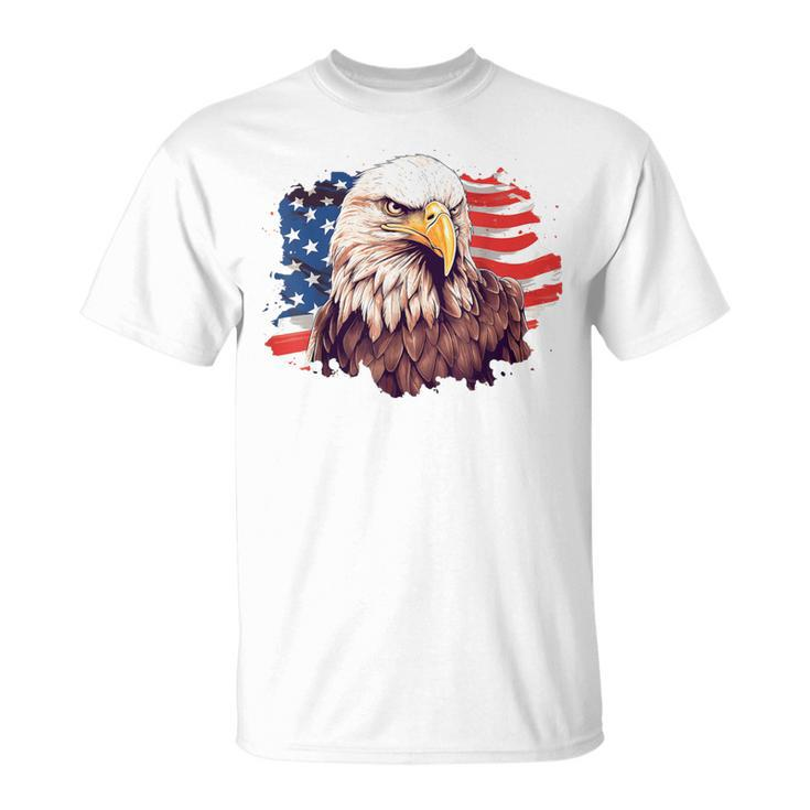 4Th July American Pride American Eagle Symbol Of Freedom T-Shirt