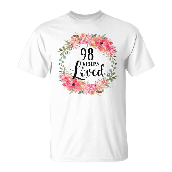 98Th Birthday 98 Years Old Loved Awesome Since 1926 T-Shirt