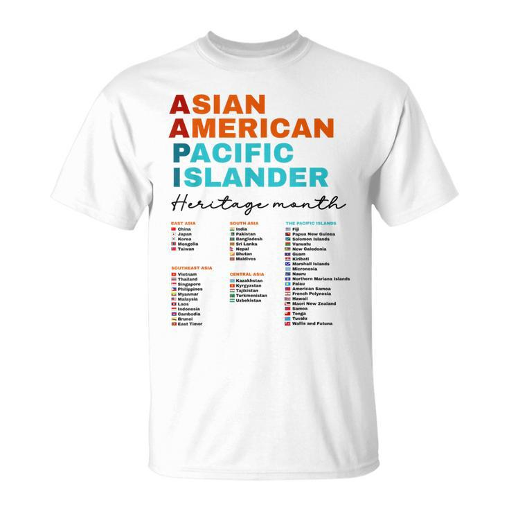 Aapi Asian American And Pacific Islander Heritage Month 2024 T-Shirt