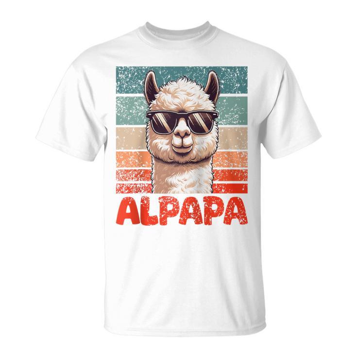 Alpapaatertag Bester Papa Alpaka Raglan T-Shirt