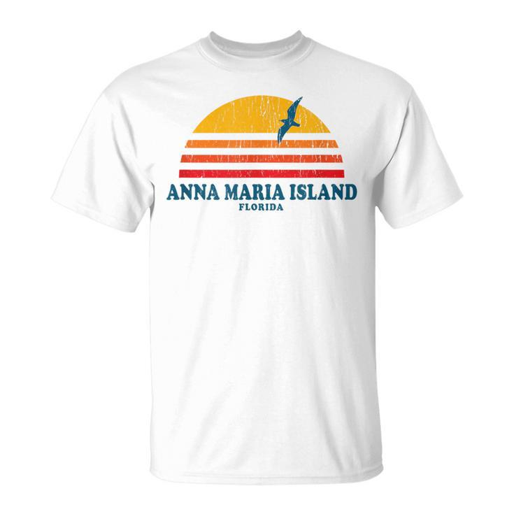 Anna Maria Island Florida Fl Vintage Graphic 70S T-Shirt