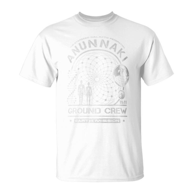 Anunnaki Starseed Earth Mission Ground Crew T-Shirt