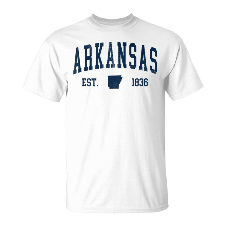 Arkansas Map 1836 Vintage Souvenirs Arkansas T-Shirt