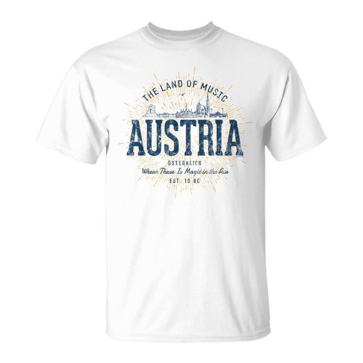 Austria Retro Styleintage Austria T-Shirt