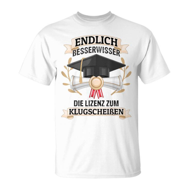 Bachelor Graduation Saying Exam Bestanden Uni Gra T-Shirt