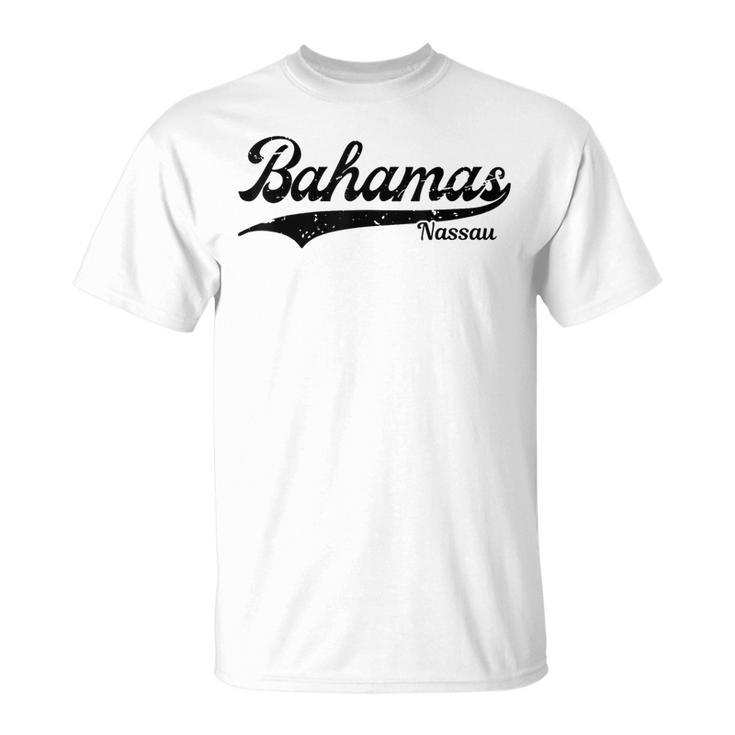 Bahamas Nassau Reunion Trip Matching Travel Party Cruising T-Shirt